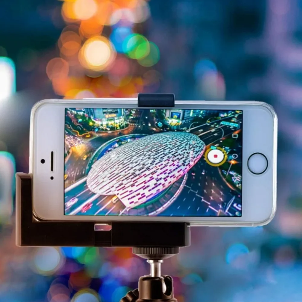 Phone Tripod Stand Camera Tripod 3 Position Compact Mobile Phone Holder for Live